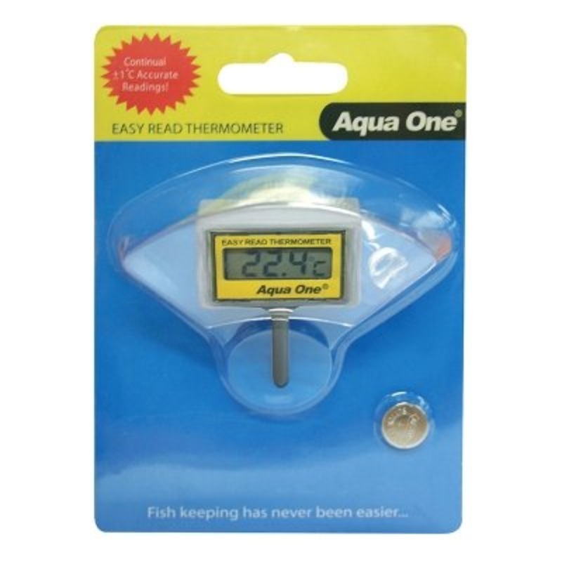 Aqua One Easy Read Lcd Thermometer