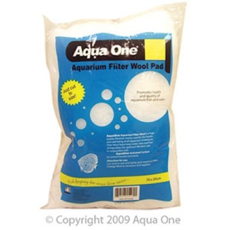 Aqua One Filter Wool Coarse 70x24cm Bag