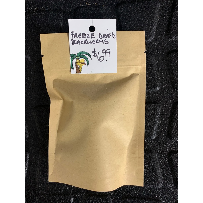 Freeze Dried Blackworms 10 Grams