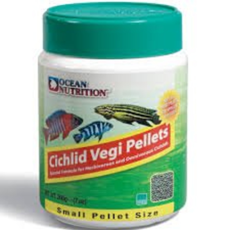 Ocean Nutrition Cichlid Vegi Pellets Small 200g