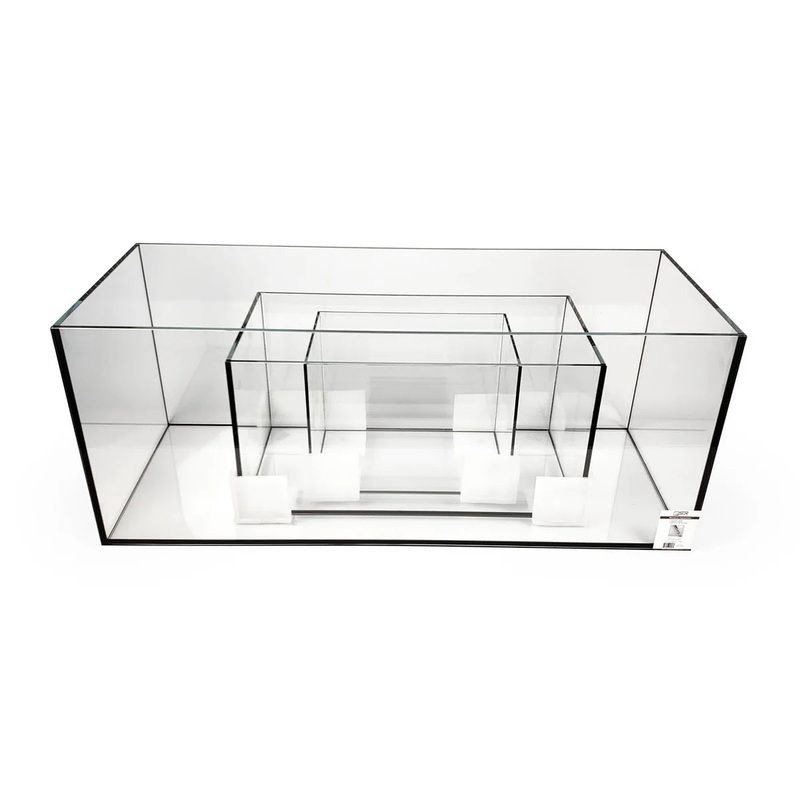 SR Aquaristik Rimless / Frameless Aquarium 45cm x 30cm x 30cm / 17.7 x 11.8 x 11.8 6mm Glass (14.2 gallons)