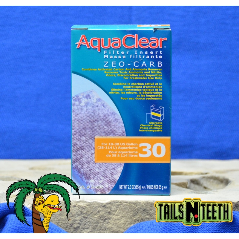 AquaClear 30 Zeo-Carb Insert ~ Replacement Filter Media