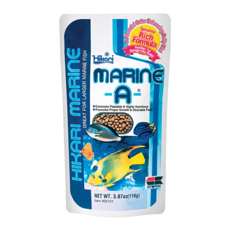 Hikari Marine-A 110g (3.87oz) - Great for Larger Marine Fish
