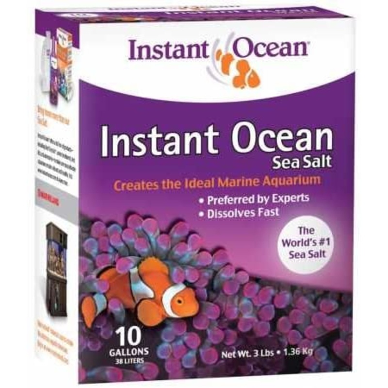 Instant Ocean Sea Salt - 1.36 kg (3 lb) - Box