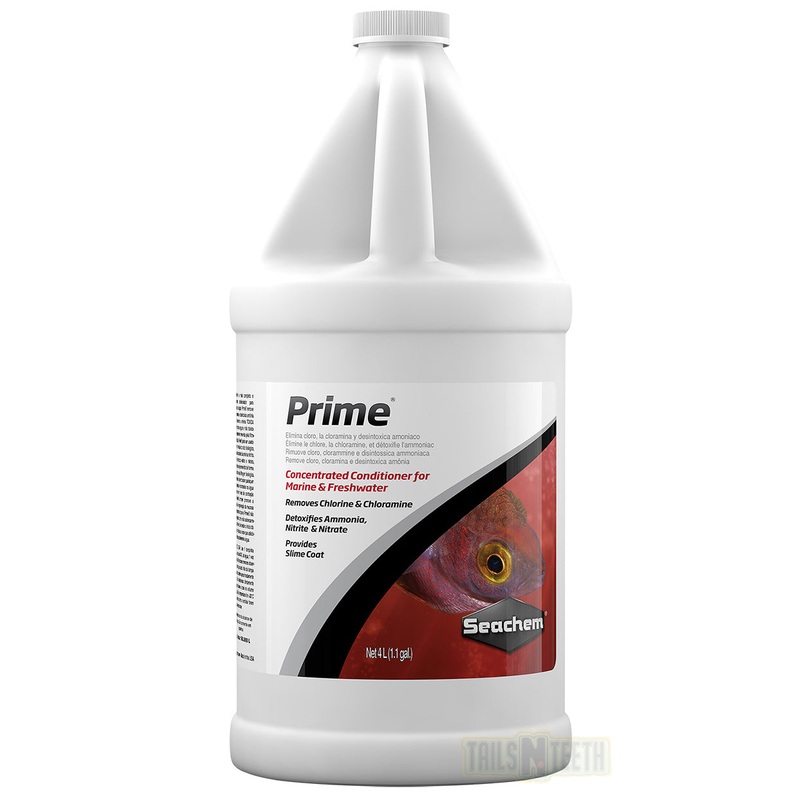Seachem Prime 4L Concentrated Conditioner for Freshwater or Marine