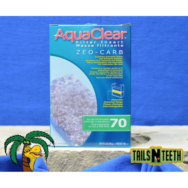 AquaClear 70 Zeo-Carb Insert ~ Replacement Filter Media