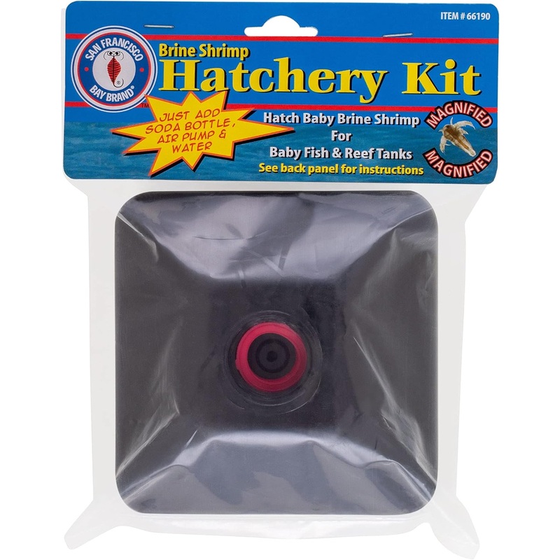 SAN FRANCISCO BAY BRAND BRINE SHRIMP HATCHERY KIT (Pack of 3) - 0.74 ounce (21 g)