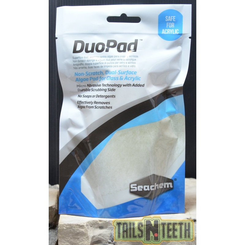 Seachem DuoPad - Non-Scratch, Dual Surface Algae Pad for Glass or Acrylic