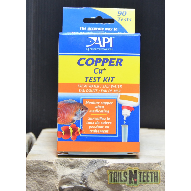 API Copper (Cu+) Test Kit - Monitor Copper While Medicating