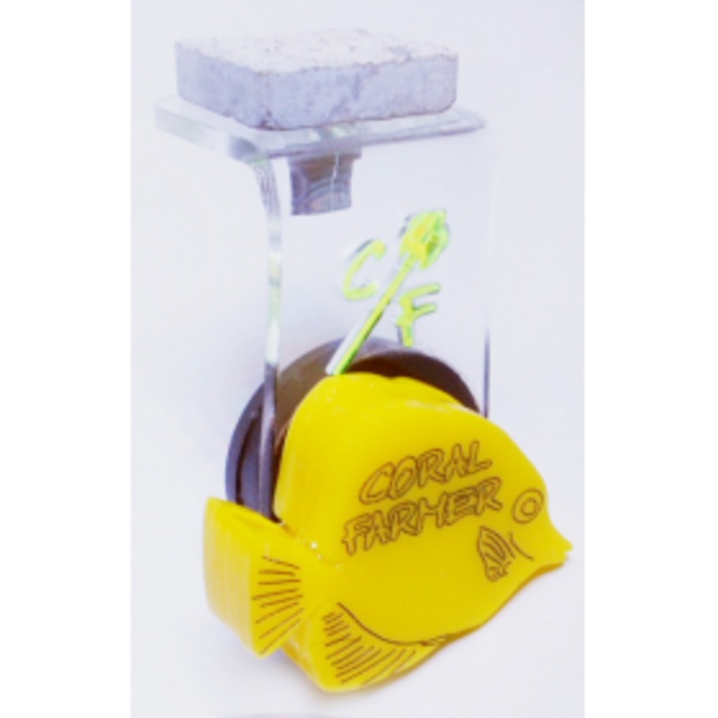 Coral Farmer Single Hole Frag Rack - up to 3/4" "Made in Canada"