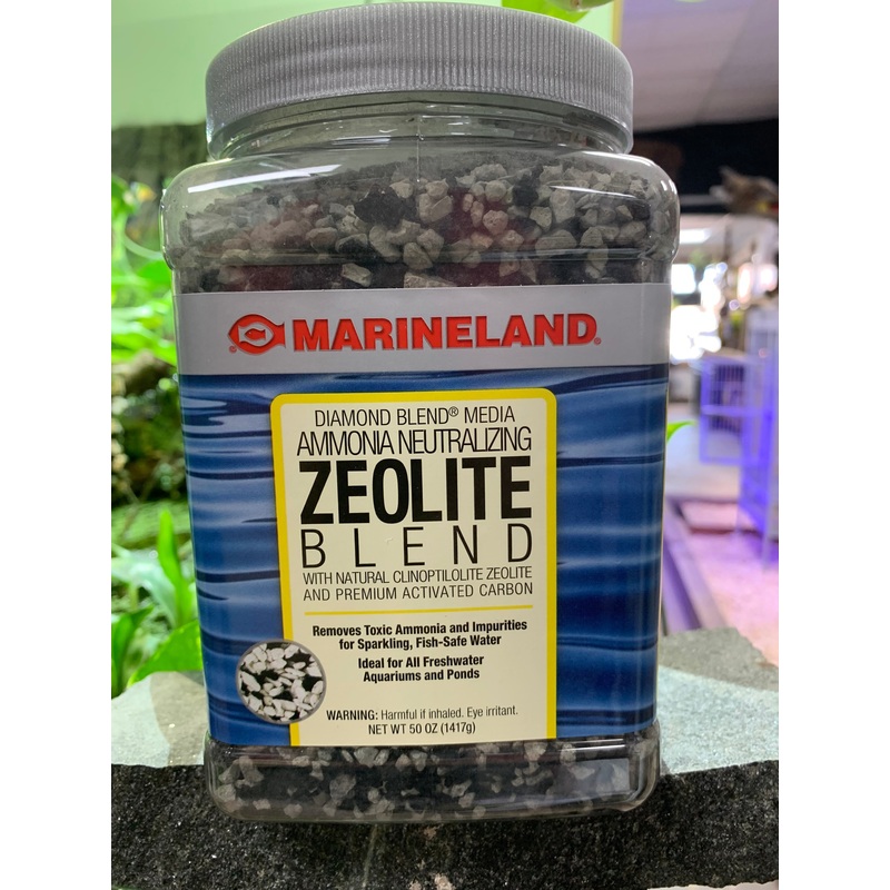 MARINELAND Premium Zeolite Blend Ammonia Neutralizing Blend  50 oz. (1417g)
