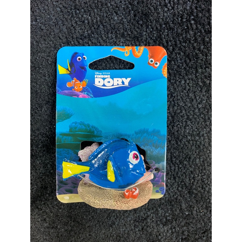 PENN-PLAX FINDING NEMO DORY WITH CORAL MINI AQUARIUM ORNAMENT