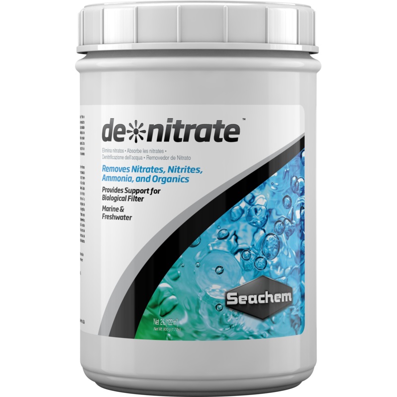 Seachem de-nitrate 2L - Filter Media for Removing Nitrates, Nitrites, Ammonia