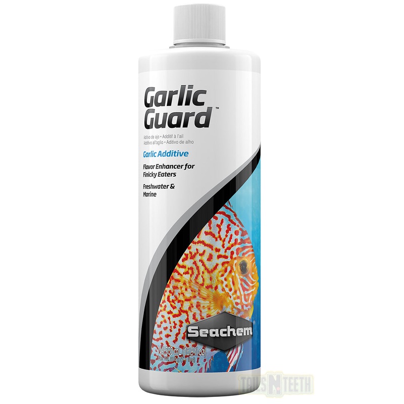 Seachem Garlic Guard - Flavour Enhancer for Finicky Eaters 500ml Bottle