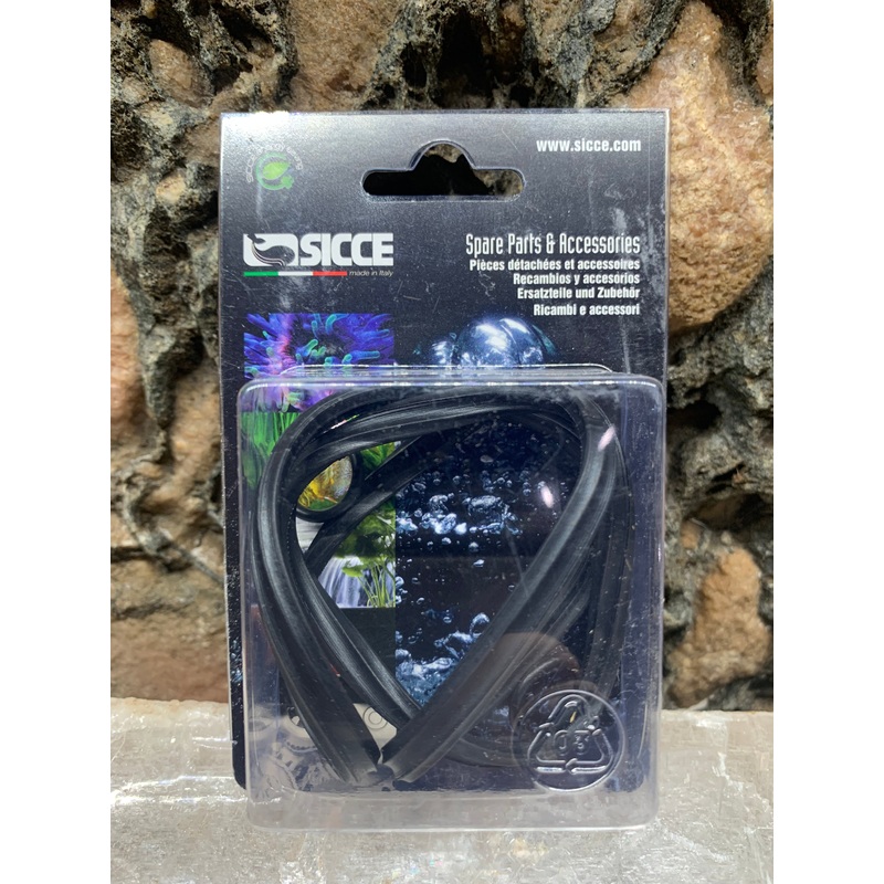 Sicce Whale 350-500 Cover O-Ring + 2 In-Out O-Rings SIC498