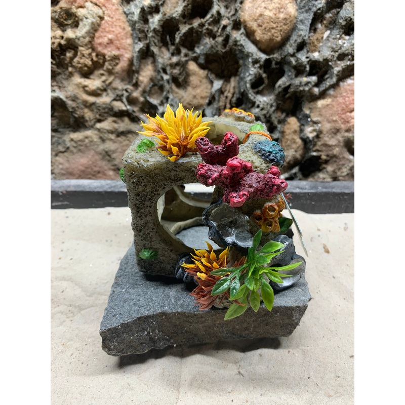 Aqua Della Cube Habitat Aquarium Ornament Sm