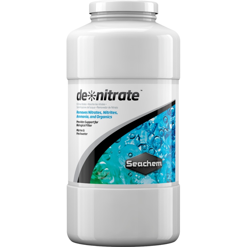 Seachem de-nitrate 1L - Filter Media for Removing Nitrates, Nitrites, Ammonia