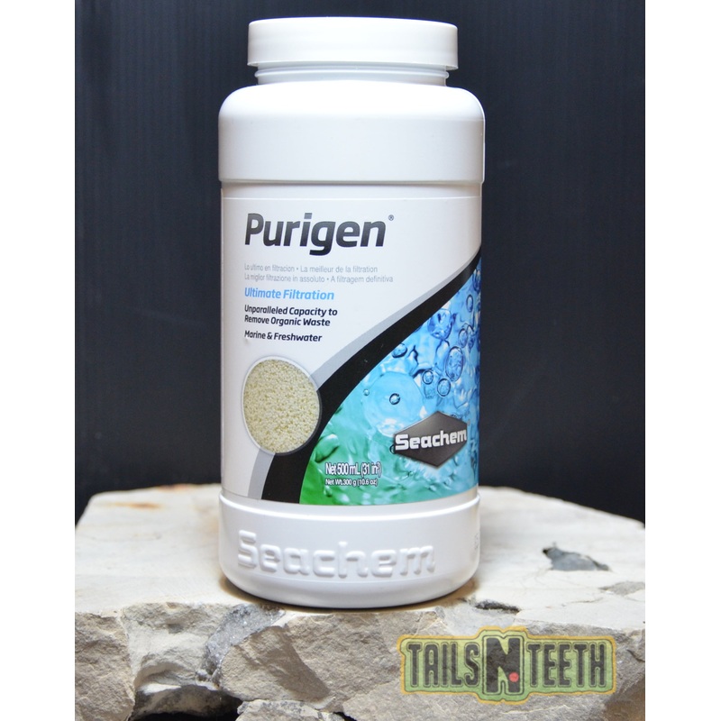 Seachem Purigen - Ultimate Filtration - 500ml (Treats 500 Gallons - Regenerable)