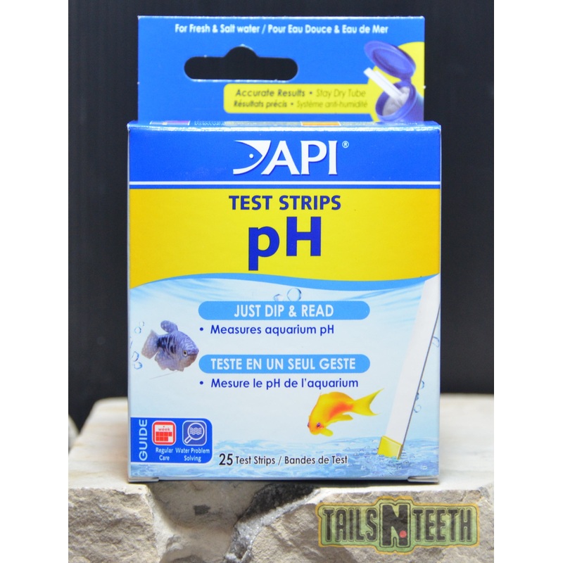 API pH Test Strips - 25 Strips - Just Dip & Read