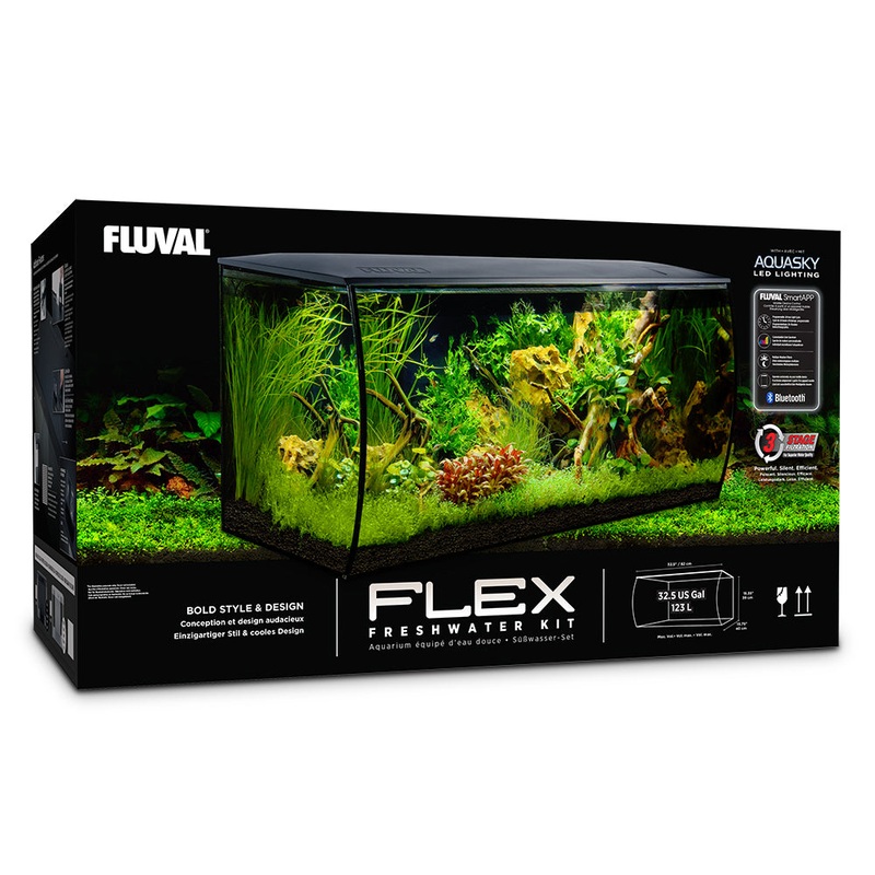 Fluval FLEX Aquarium Kit - White - 123 L (32.5 US Gal) - May not Ship Please inquire