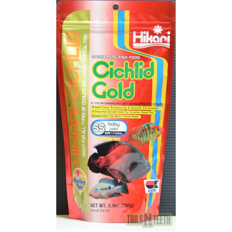 Hikari Cichlid Gold Baby Pellet 250g - Colour Enhancing Diet