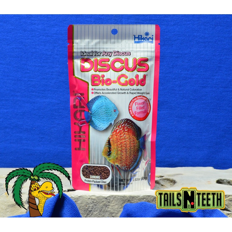 Hikari Discus Bio-Gold Sinking Granules 80g - Colour Enhancing / Growth Formula