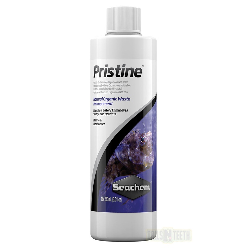 Seachem Pristine - Natural Organic Waste Management 250ml Bottle