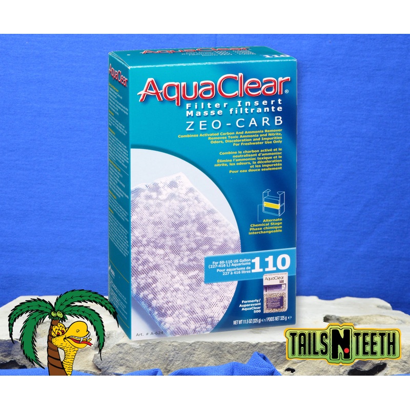 AquaClear 110 Zeo-Carb Insert ~ Replacement Filter Media