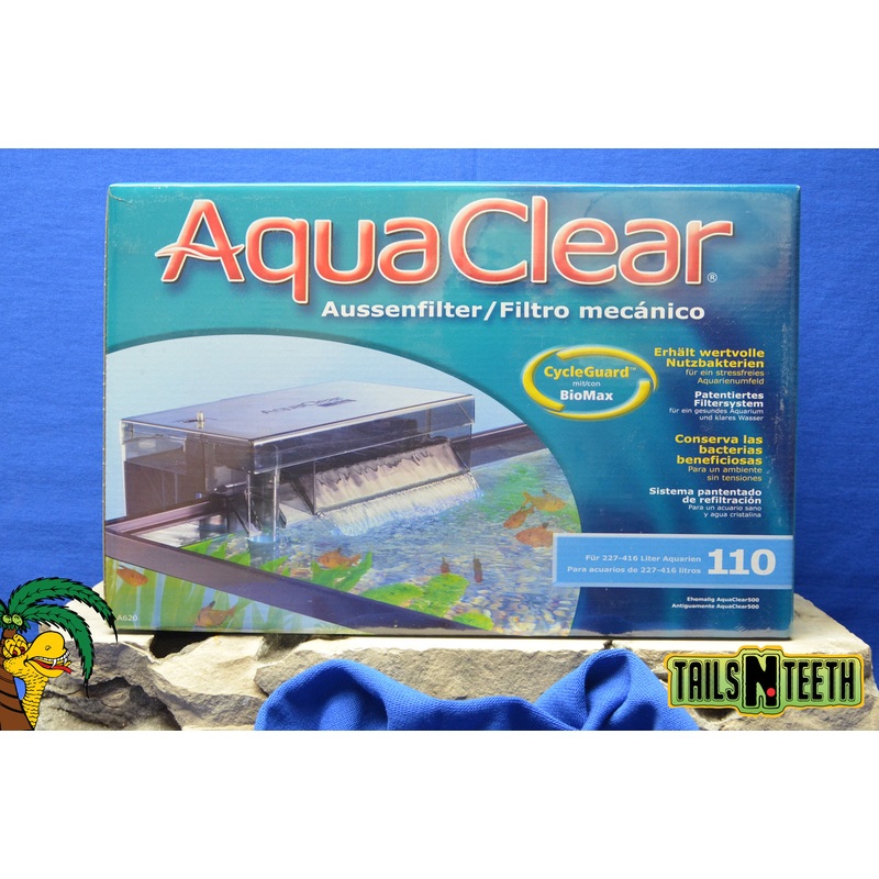 Aquaclear Power Filter for 60-110US Gallon Aquariums - w CycleGuard BioMax Media
