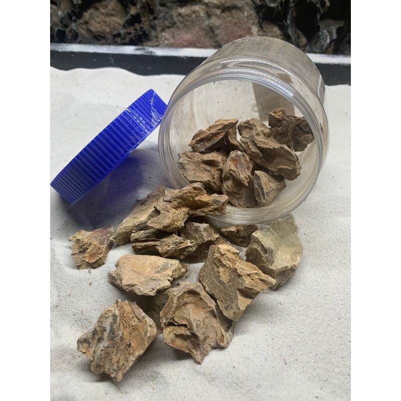 Dragonstone Rock Pieces Jar - Great For Nano Tanks..