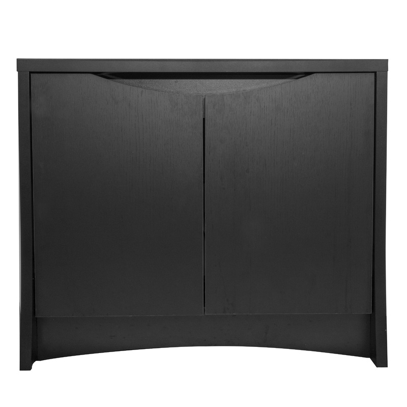 Fluval FLEX Deluxe Aquarium Stand - Black - 82.88 x 42 x 75.5 cm (32.5 x 16.5 x 29.7 in)