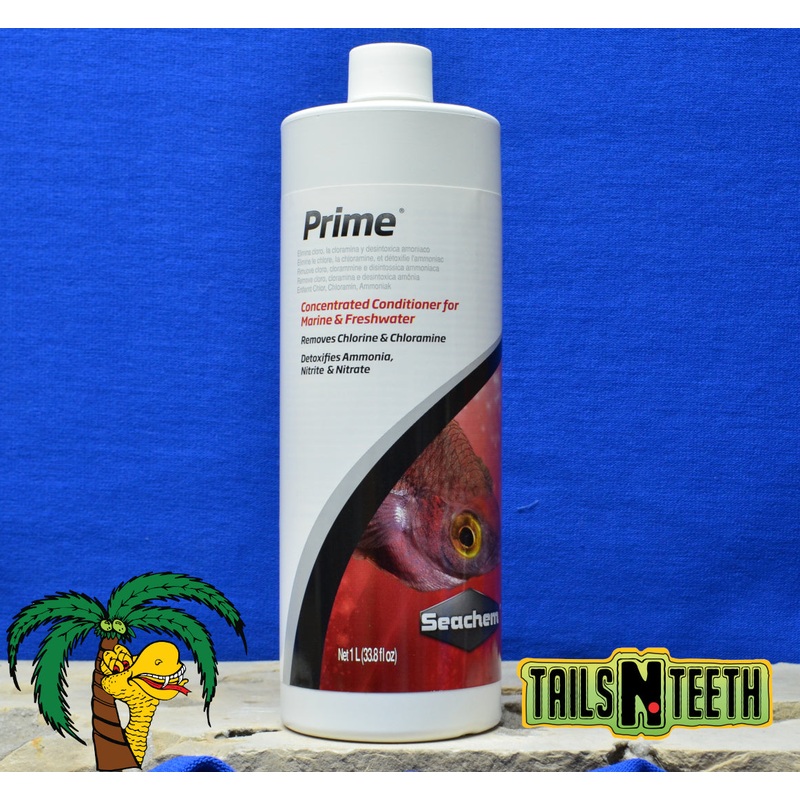 Seachem Prime 1L Concentrated Conditioner for Freshwater or Marine