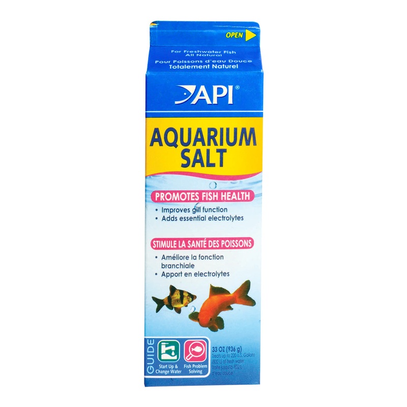 API Aquarium Salt 936g (33oz) - Treats up to 220 Gallons
