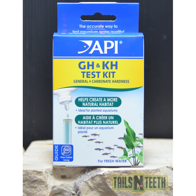 API General (GH) & Carbonate (KH) Hardness Test Kit - Ideal for Planted Tanks