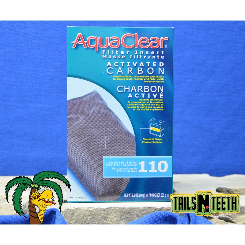 AquaClear 110 Activated Carbon Insert ~ Replacement Filter Media