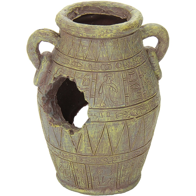 Aquatic Creations Ancient Egyptian Ornament Vase 1 - 17cm x 11cm