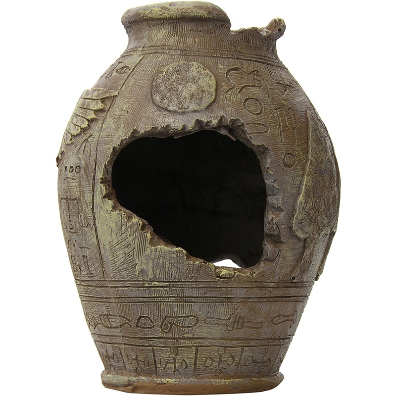 Aquatic Creations Ancient Egyptian Ornament Vase 2 - 21cm x 14cm