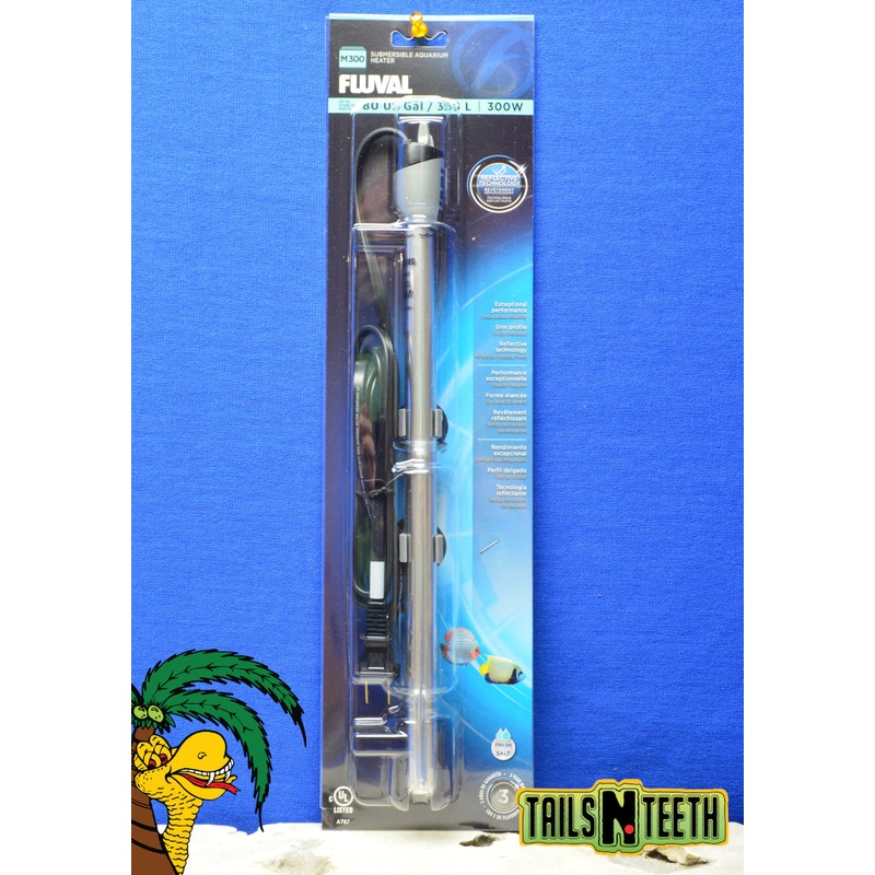 Fluval M300 Submersible Aquarium Heater - 300w - For up to 80 Gallons