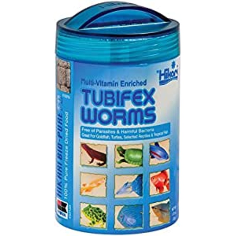 HIKARI Bio-Pure Freeze Dried Tubifex Worms 0.78 oz. (22g)