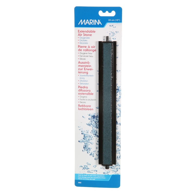 Marina Air Stone - Rectangular Extendable 25 cm - For Fresh or Saltwater