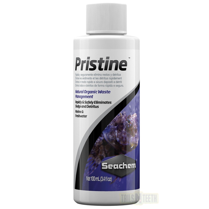 Seachem Pristine - Natural Organic Waste Management 100ml Bottle
