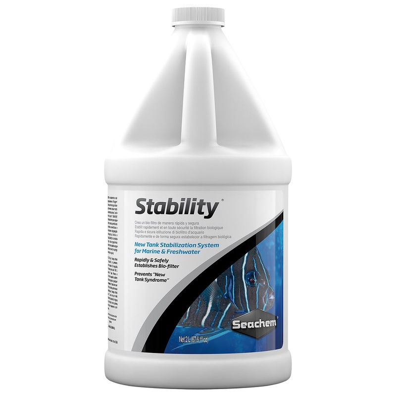 Seachem Stability - New Tank Stabilization System for Biofilter 2 litre (67.6 fl oz.)