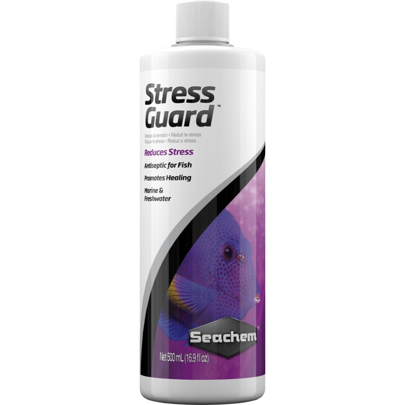 Seachem StressGuard 500ml - Reduces Stress - Promotes Healing