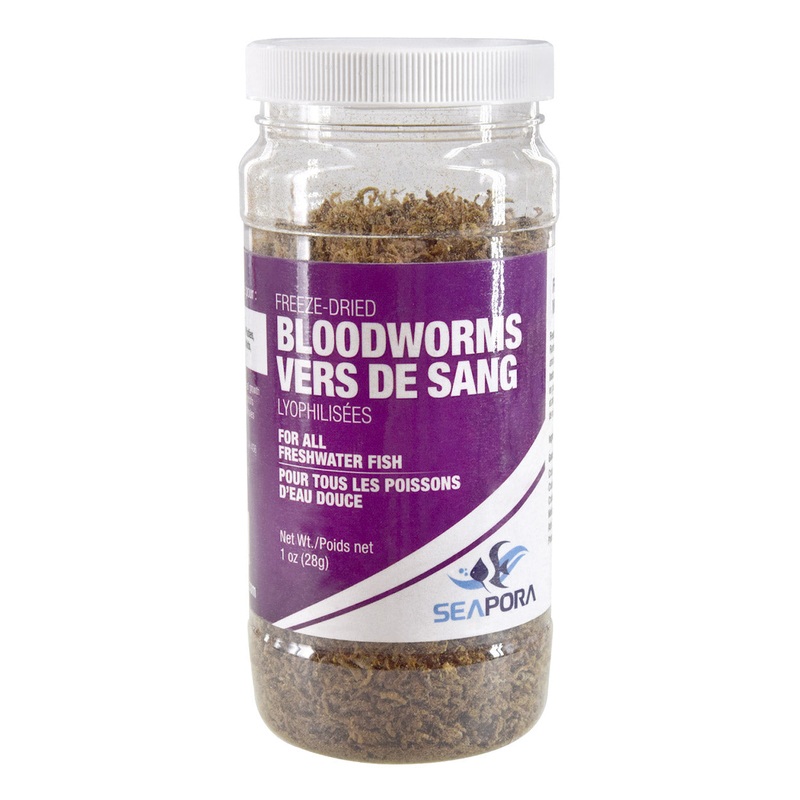 SEAPORA Freeze-Dried Bloodworms - 28 g