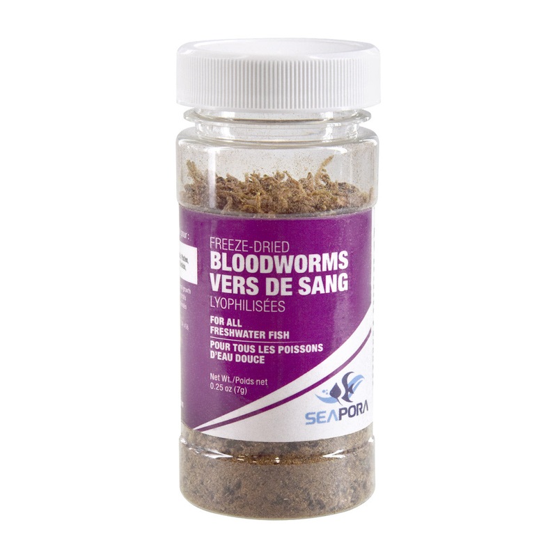 SEAPORA Freeze-Dried Bloodworms - 7 g