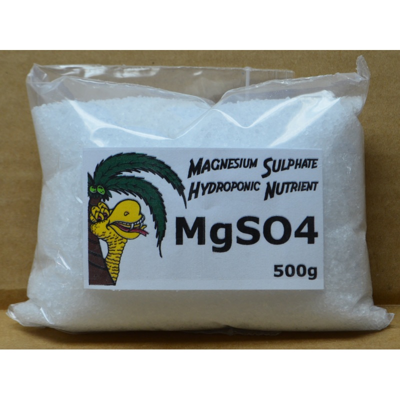 Hydroponic Nutrient - MgSO4 - 500g - Magnesium Sulphate