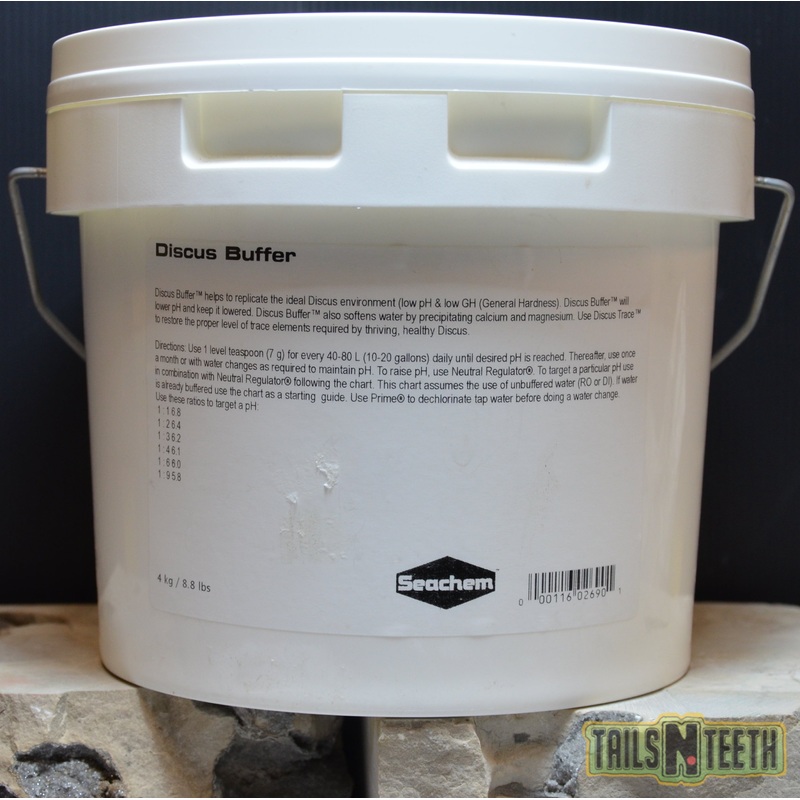 Seachem Discus Buffer 4kg - Replicates the Ideal Discus Environment
