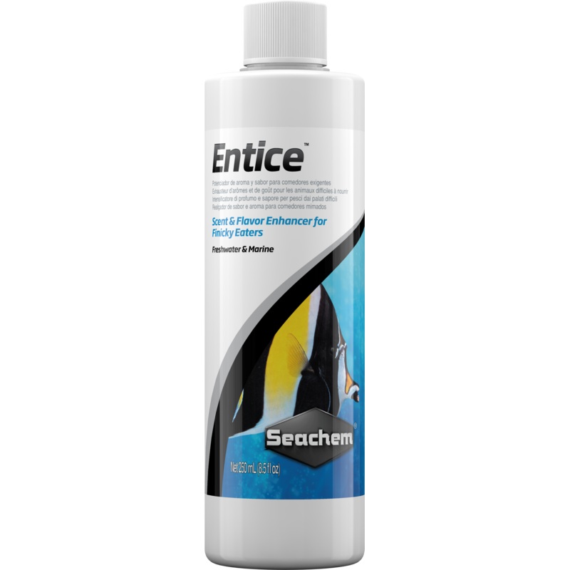 Seachem Entice 250ml - Scent & Flavour Enhancer for Finicky Eaters