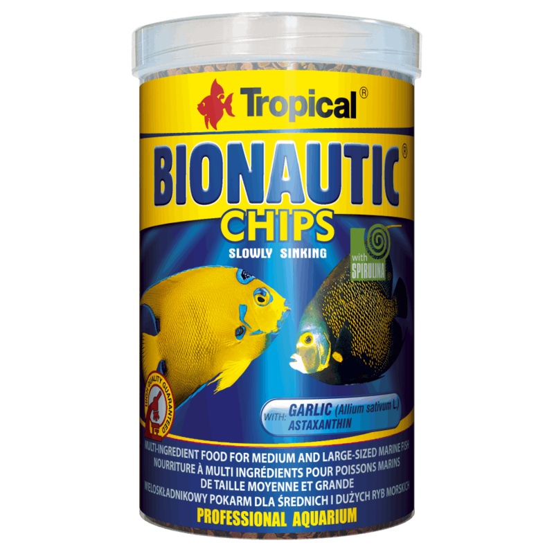 Tropical Bionautic Chips - Slowly Sinking - 130g - With Garlic