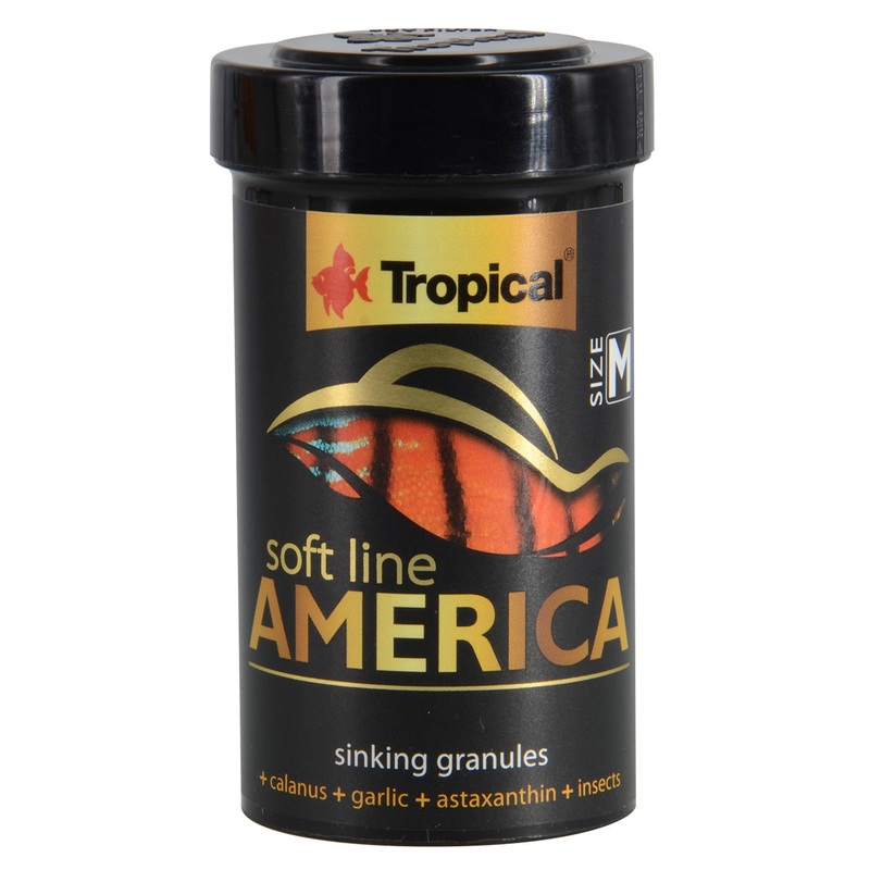 Tropical Soft Line America 60g - Sinking Granules